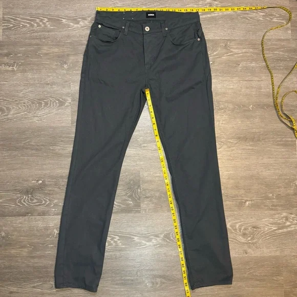 Men’s Hudson Sartor Pants W34 L33 Grey - Picture 3 of 7